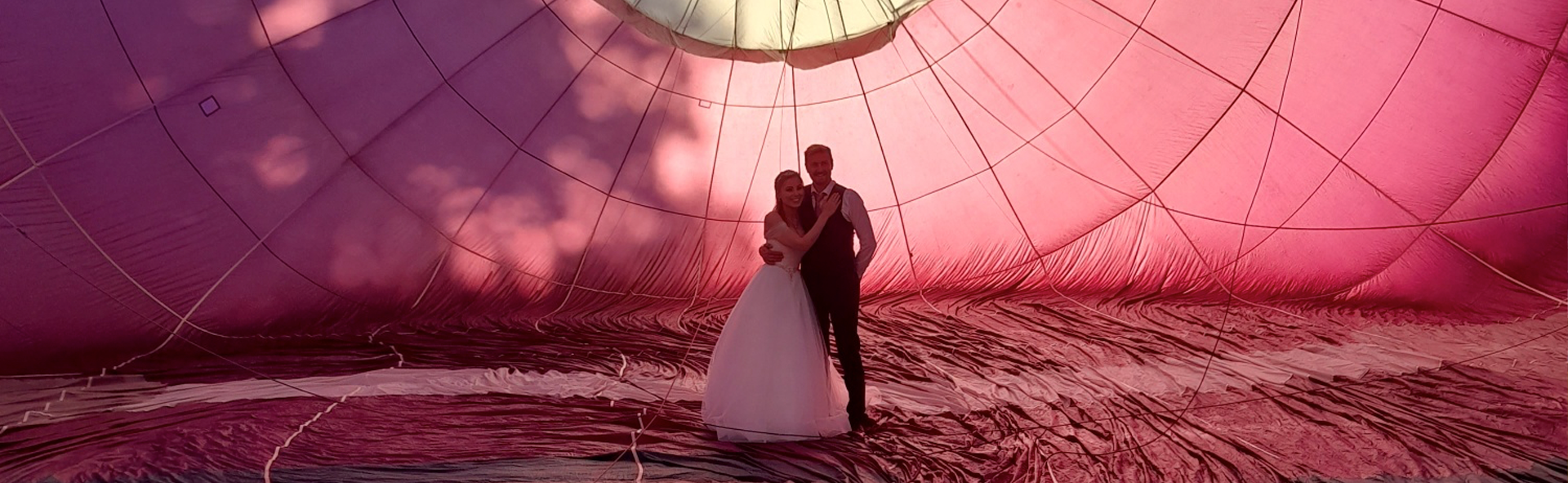 Hot air balloon hire for weddings and events
