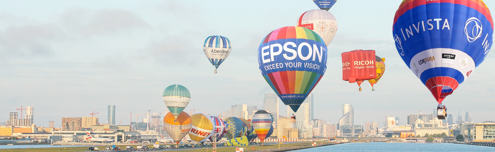 corporate hot air ballons, aerial marketing